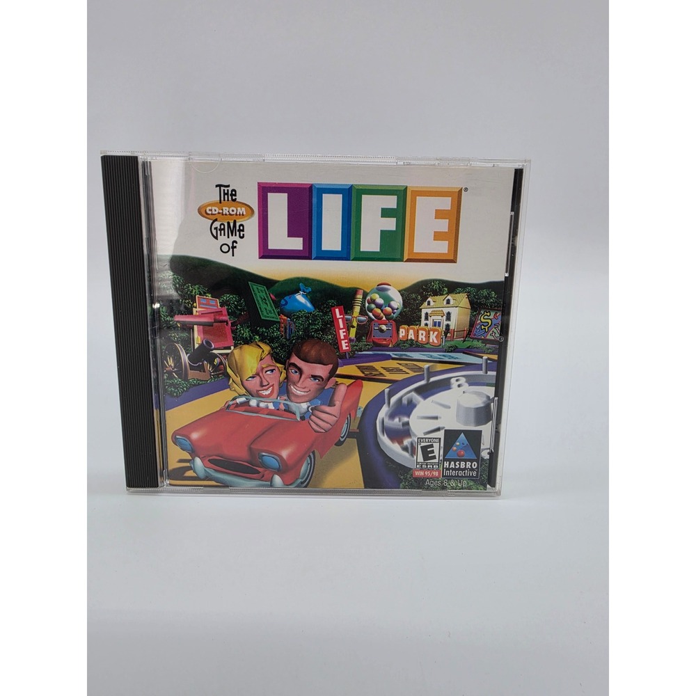 The Game of Life PC CD-ROM Hasbro Interactive 1998 Windows 95 98 Vintage Game
